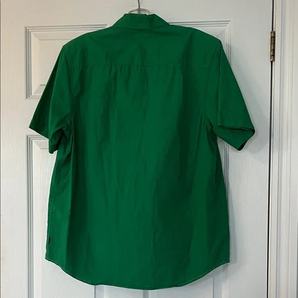 4/$20 Sean John Men's Green Button Down Shirt - Picture 4 of 4